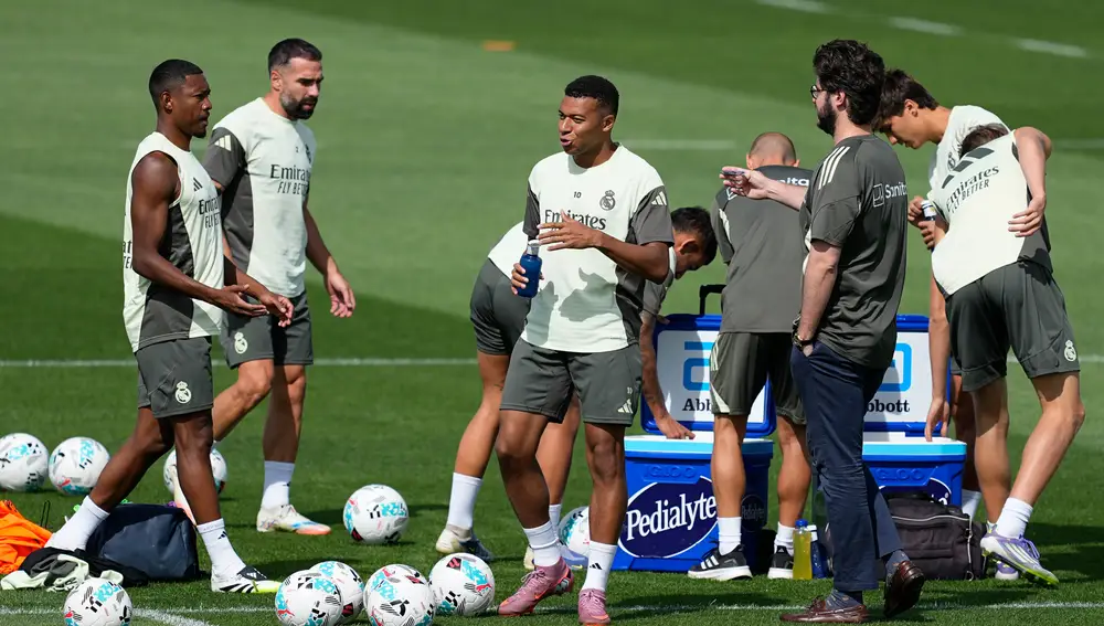 Real Madrid training day in Madrid