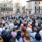 La décima protesta reúne a tan solo 2.000 personas en Valencia en el décimo aniversario de la dana