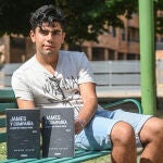 El joven escritor burgalés Marco Calle