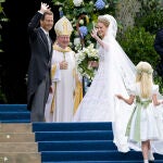 Vestido de novia de la princesa María Carolina de Liechtenstein.