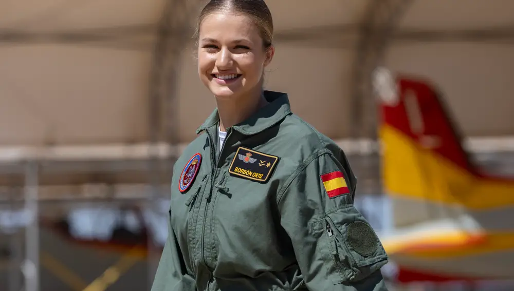 La princesa Leonor de España inicia en Academia del Aire último año de formación militar