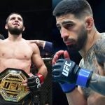 Islam Makhachev abre de nuevo la puerta a un combate con Ilia Topuria: "Estoy interesado en hacer esa pelea"
