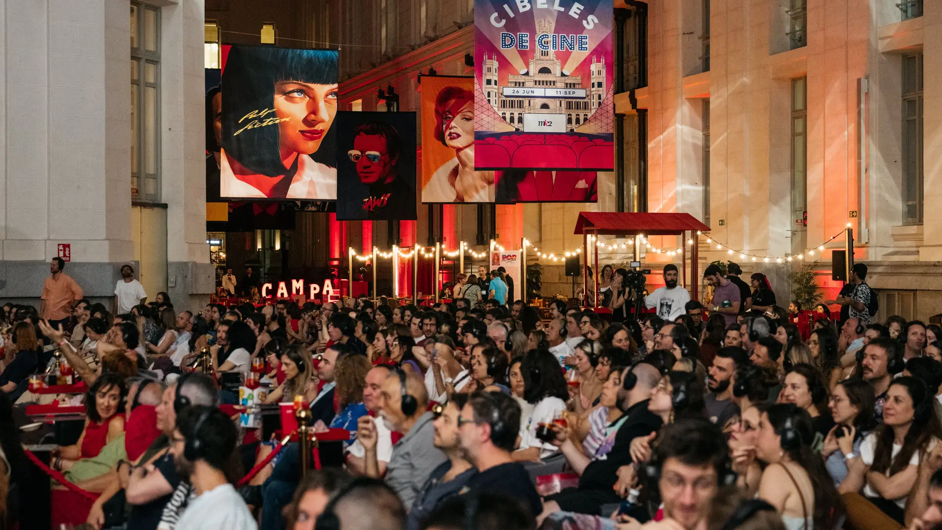 Más de 40.000 espectadores ya han visitado Cibeles de Cine, que se prepara para su recta final