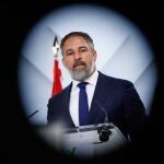 Rueda de prensa del presidente de Vox, Santiago Abascal