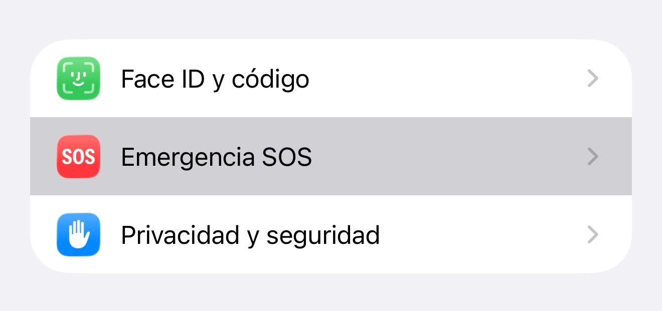 Prestaciones de seguridad de iOS