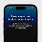 Función de detección de accidentes del iPhone
