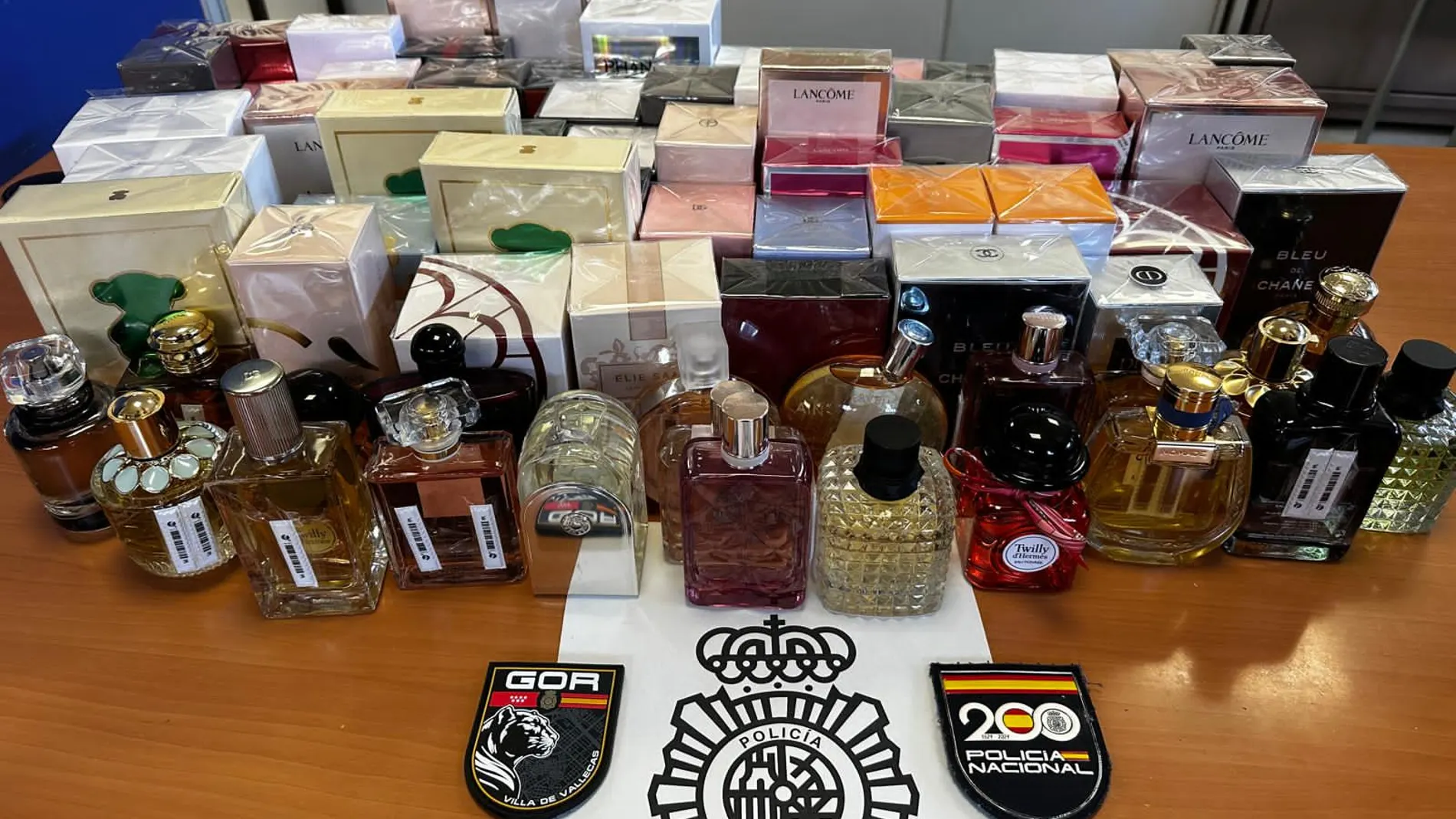 Una muestra de los productos robados por la mayor ladrona de perfumes de toda España