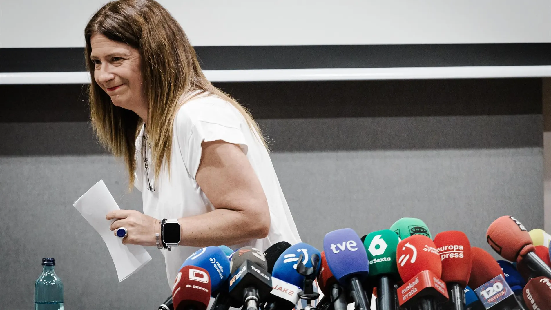 La «fontanera» del PSOE y ex militante del partido Leire Díaz