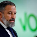 Rueda de prensa del presidente de Vox, Santiago Abascal