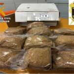 Picadura de tabaco interceptada por la Guardia Civil en Valladolid