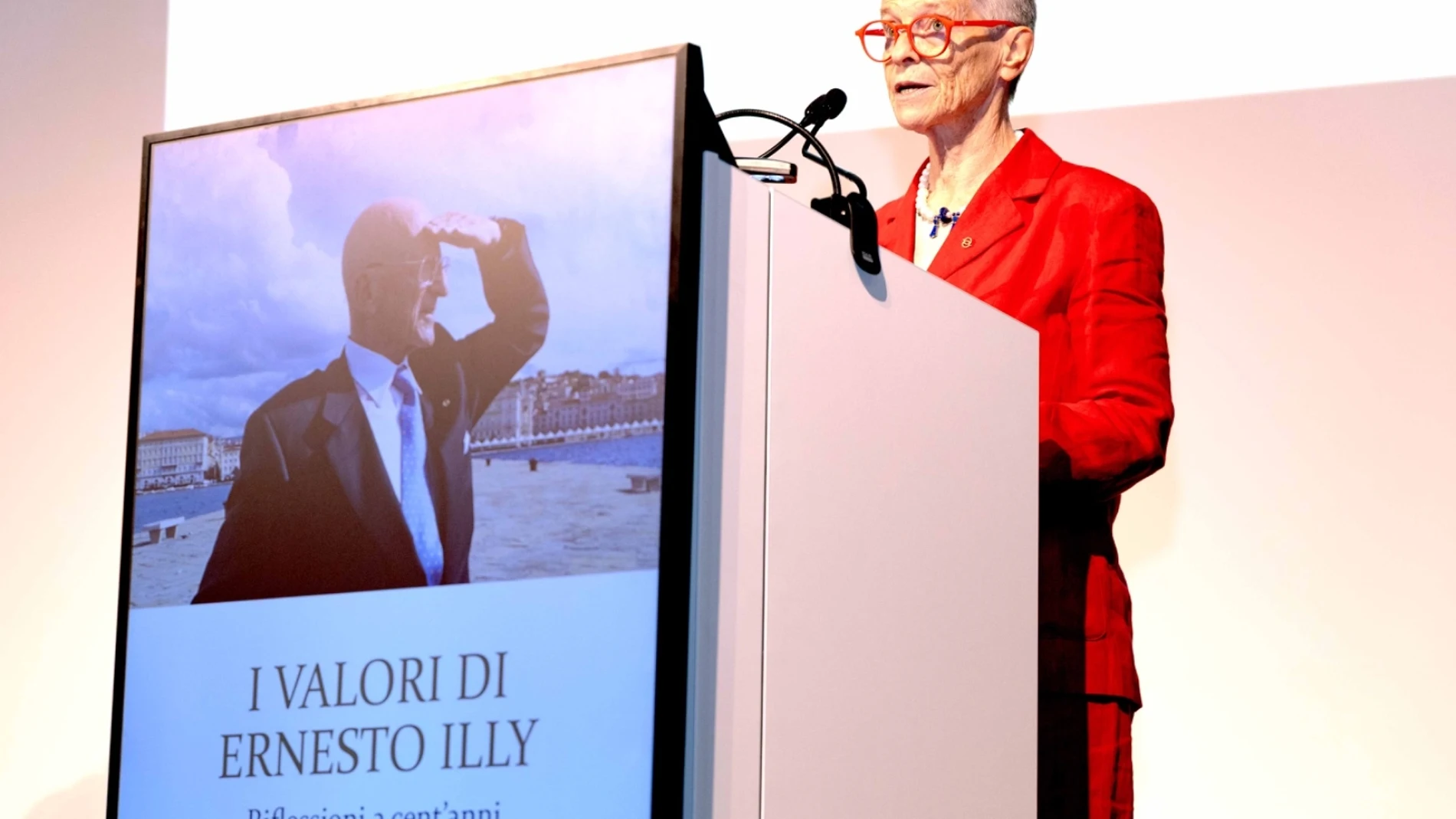 Anna Illy, durante el evento