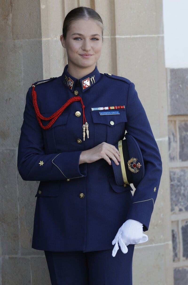 El uniforme de Leonor.