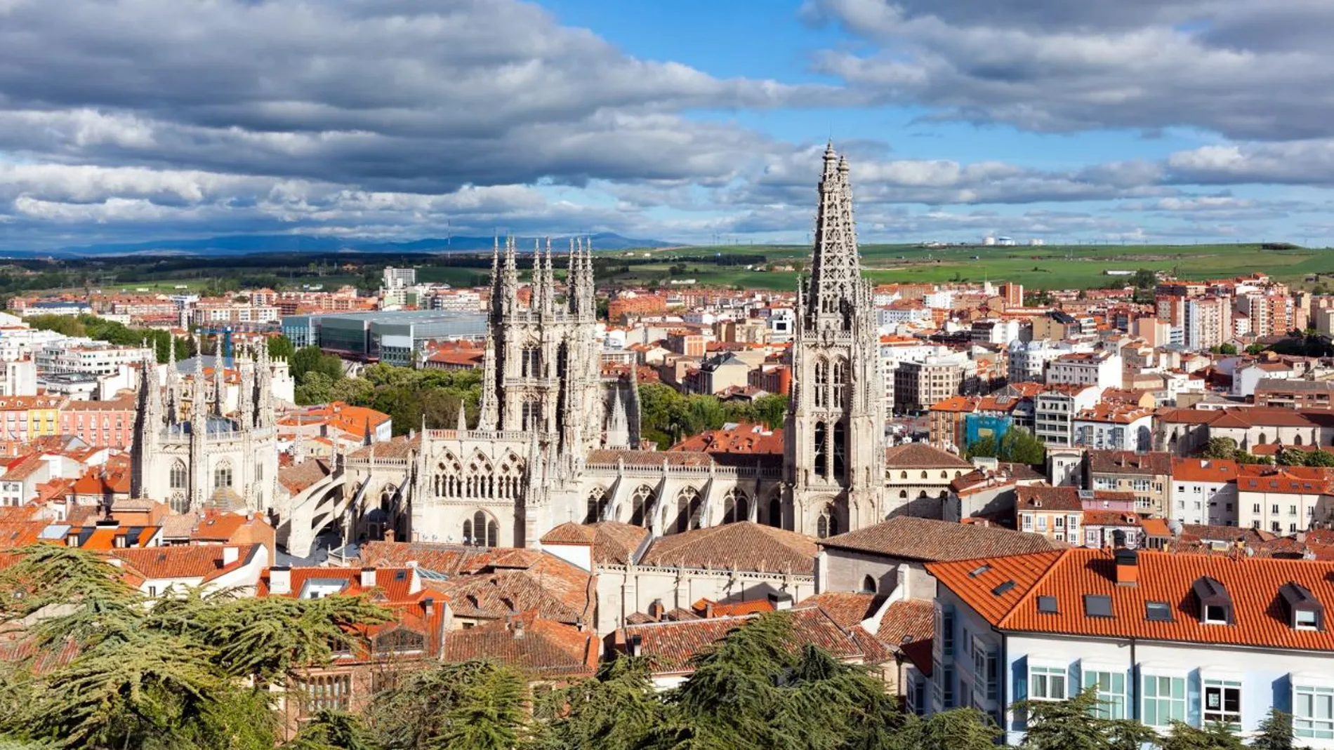 Imagen de archivo sobre la ciudad de Burgos
