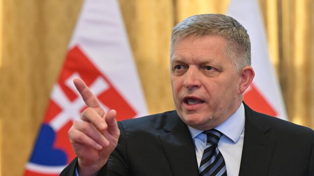 El primer ministro de Eslovaquia, Robert Fico