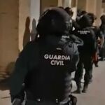 La Guardia Civil durante la operación 'Reginae'.