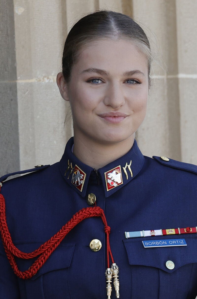 El uniforme de Leonor.