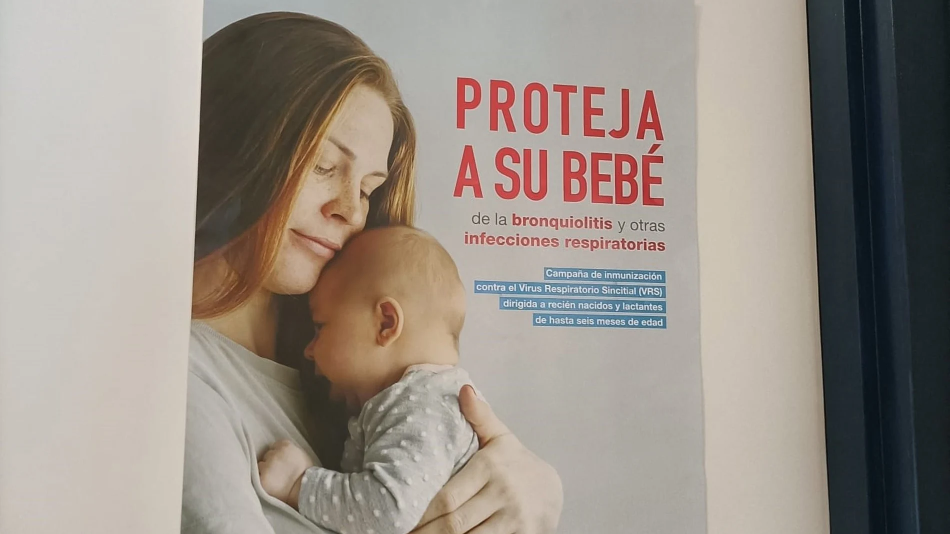 Cita previa para vacunar a bebés frente al virus que causa la bronquiolitis