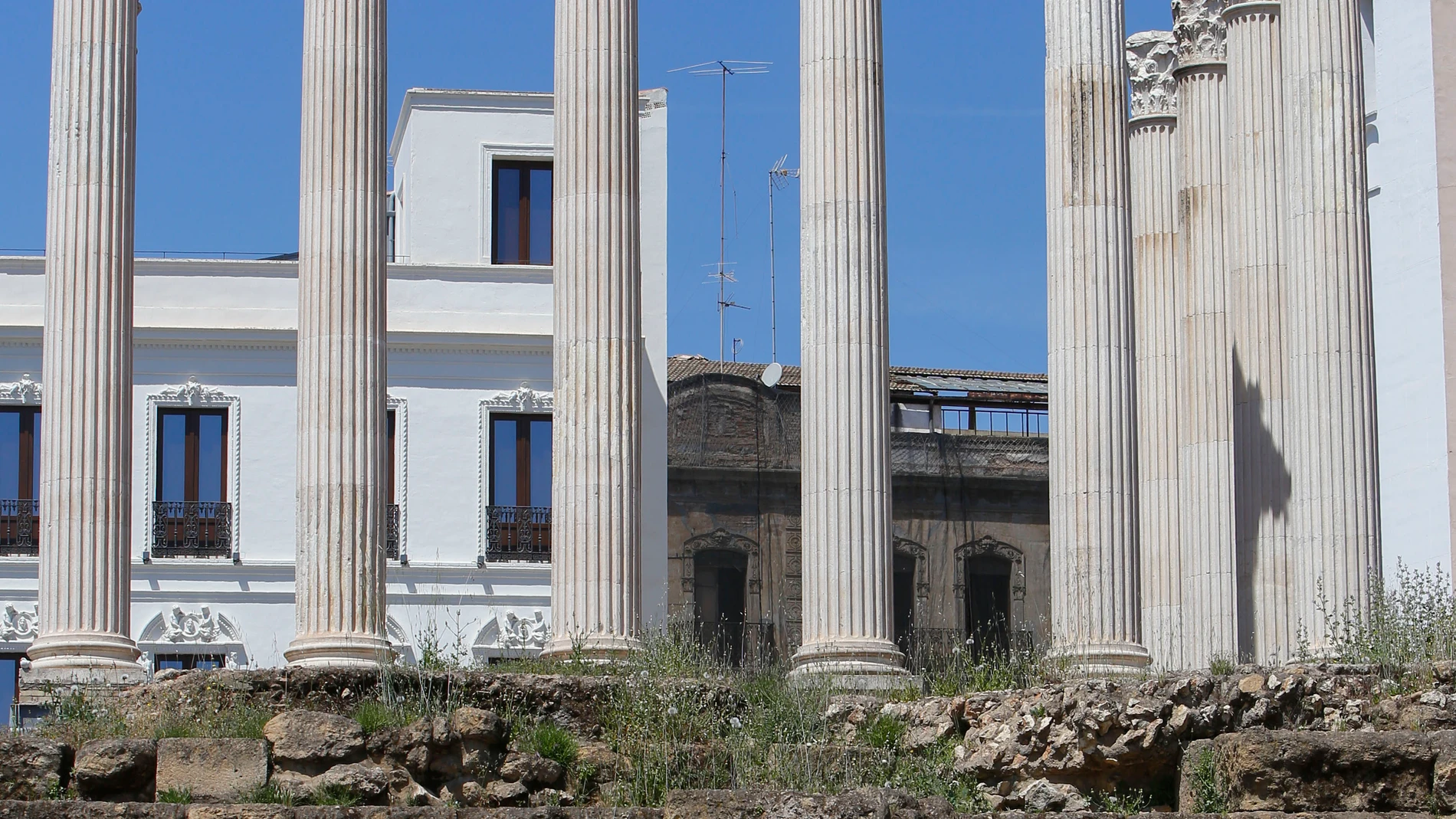 El Templo Romano recibe casi 3.400 visitas durante los meses de julio y agosto