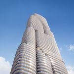 Imagen del nuevo rascacielos de Benidorm que se elevará a 230 metros del suelo