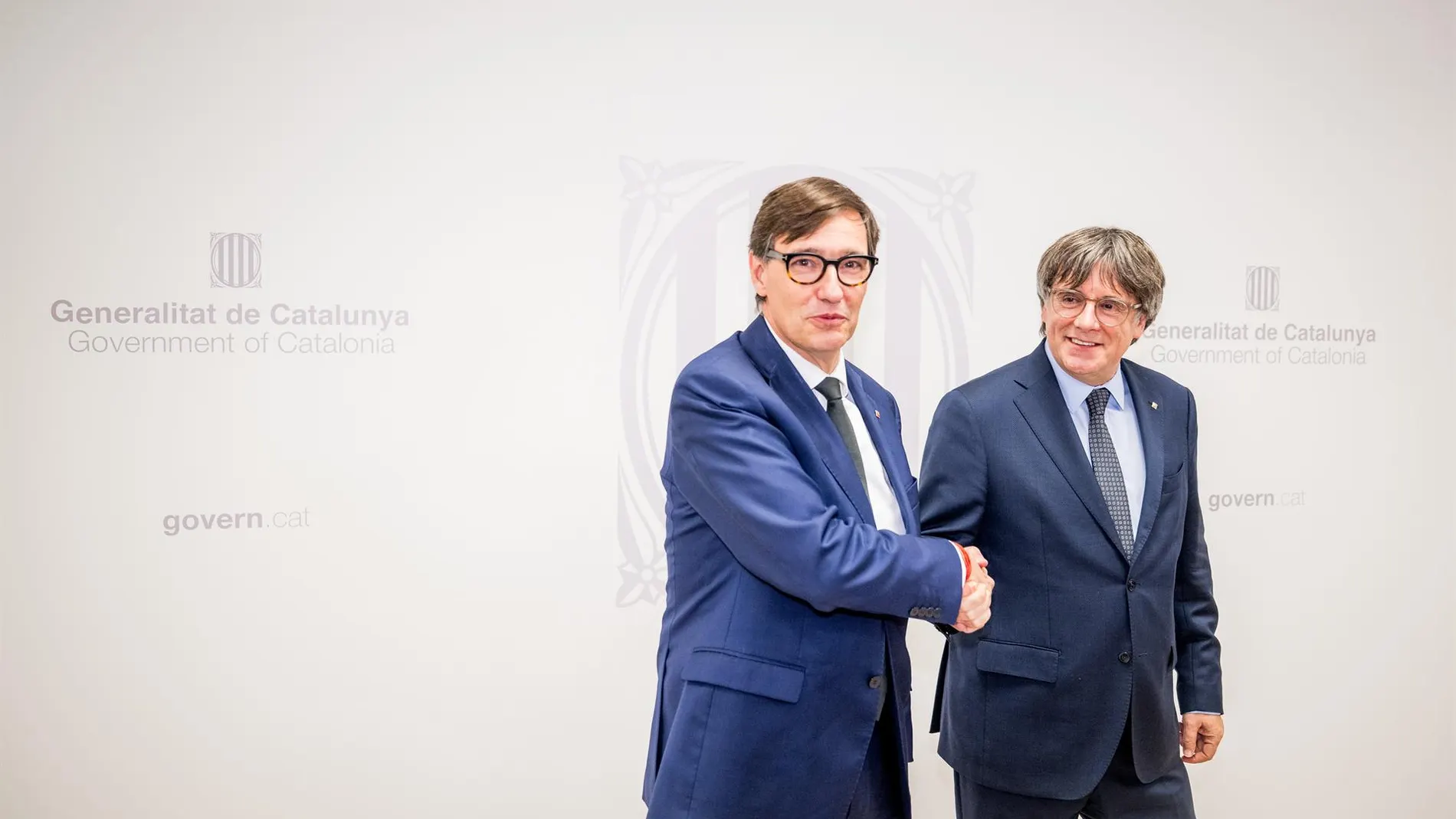 VÍDEO: Illa y Puigdemont se reúnen en la Delegación de la Generalitat en Bruselas