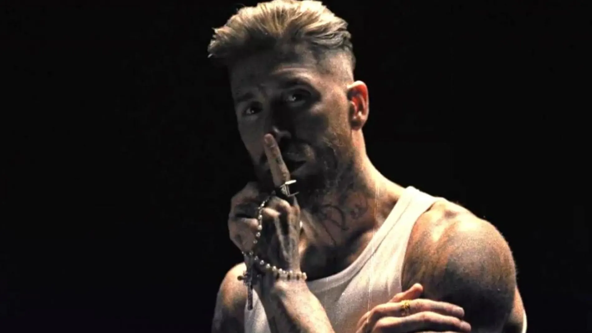 Sergio Ramos en el videoclip de CIBELES