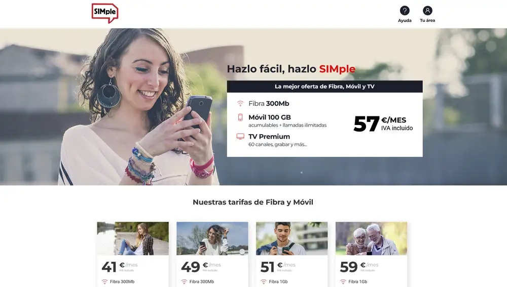 Inicio de SIMple Telco