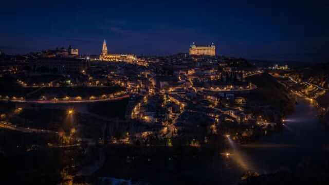 Panorámica de Toledo desde el Mirador del Valle.