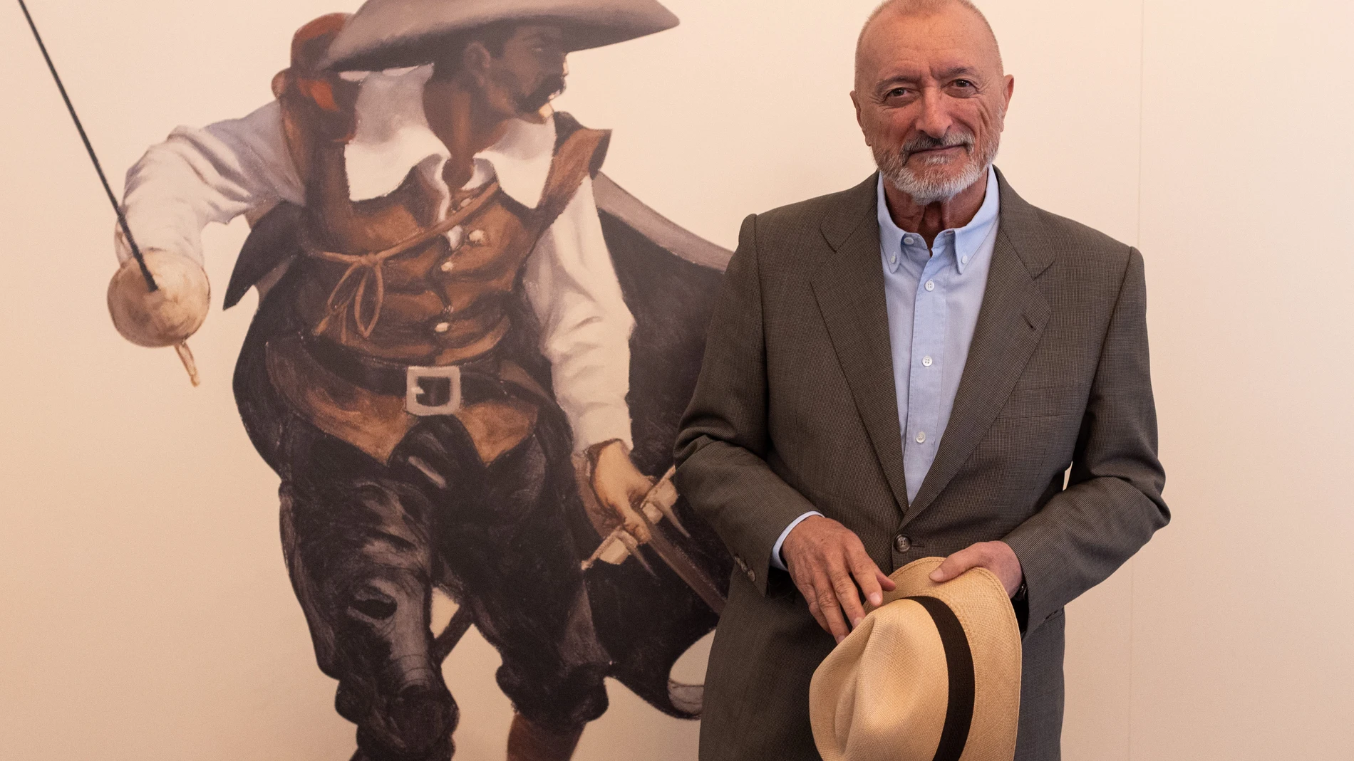 Arturo Pérez-Reverte durante la presentación de Misión en París, la última novela de Alatrista @ Gonzalo Pérez Mata