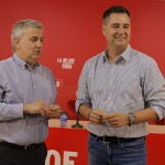 Daniel De la Rosa junto a Javier Antón
