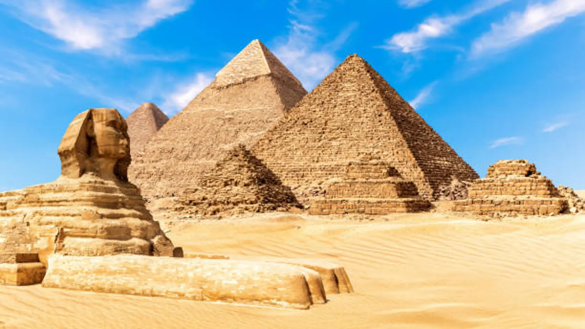 Imagen de archivo de las pirámides de Egipto