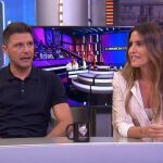 Joaquín Sánchez y Susana Saborido en 'El Hormiguero'