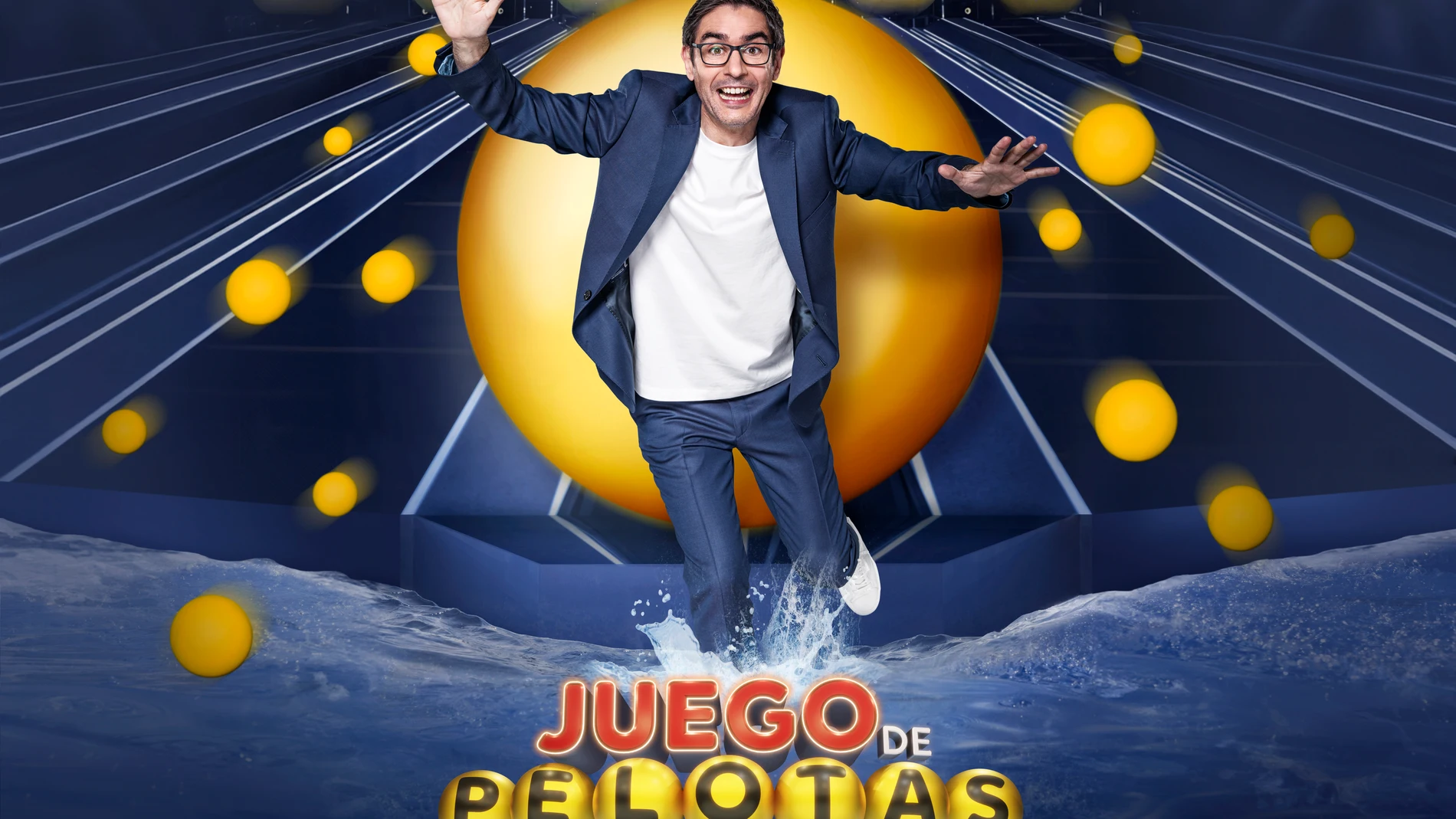Juanra Bonet presenta 'Juego de Pelotas', un concurso donde cada error se paga con un chapuzón en el agua