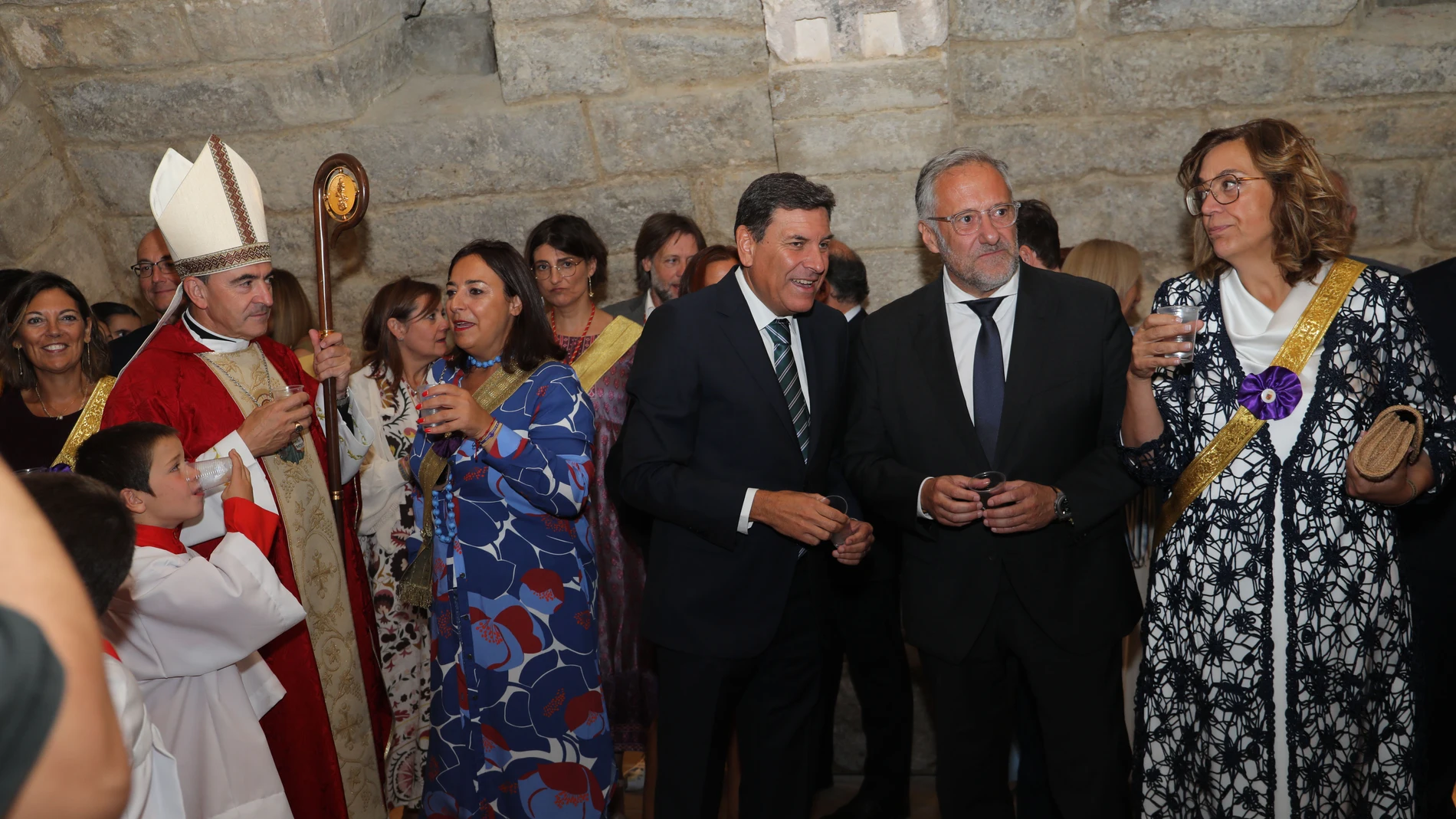 Autoridades cumplen con la tradición de San Antolín