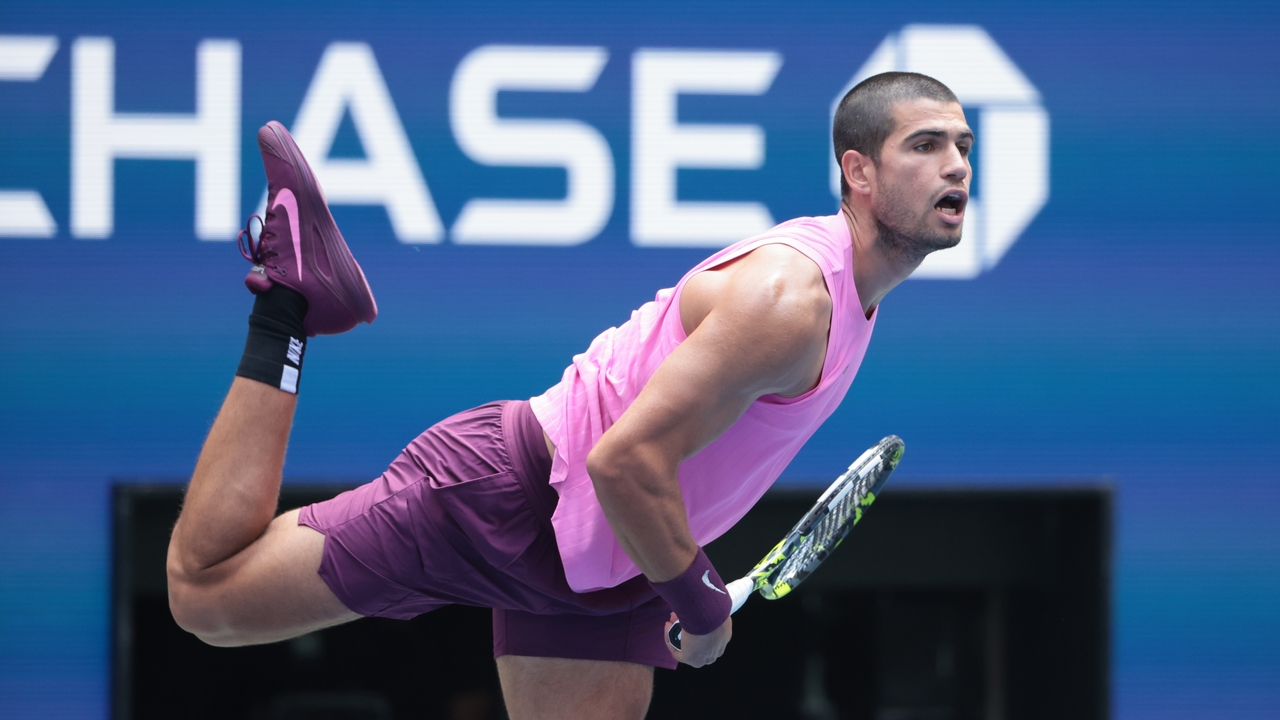 Alcaraz afronta la semifinal del US Open contra Djokovic con el mejor segundo saque del torneo