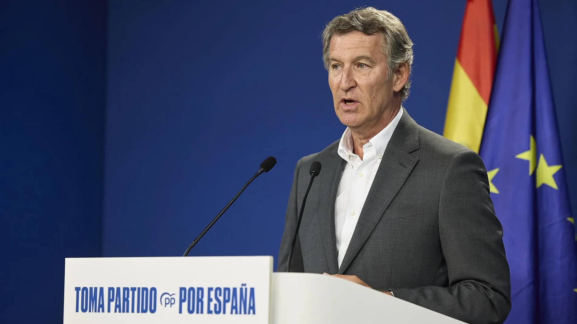 Feijóo no acudirá el viernes al acto de apertura del Año Judicial en el que "participa" un fiscal general procesado