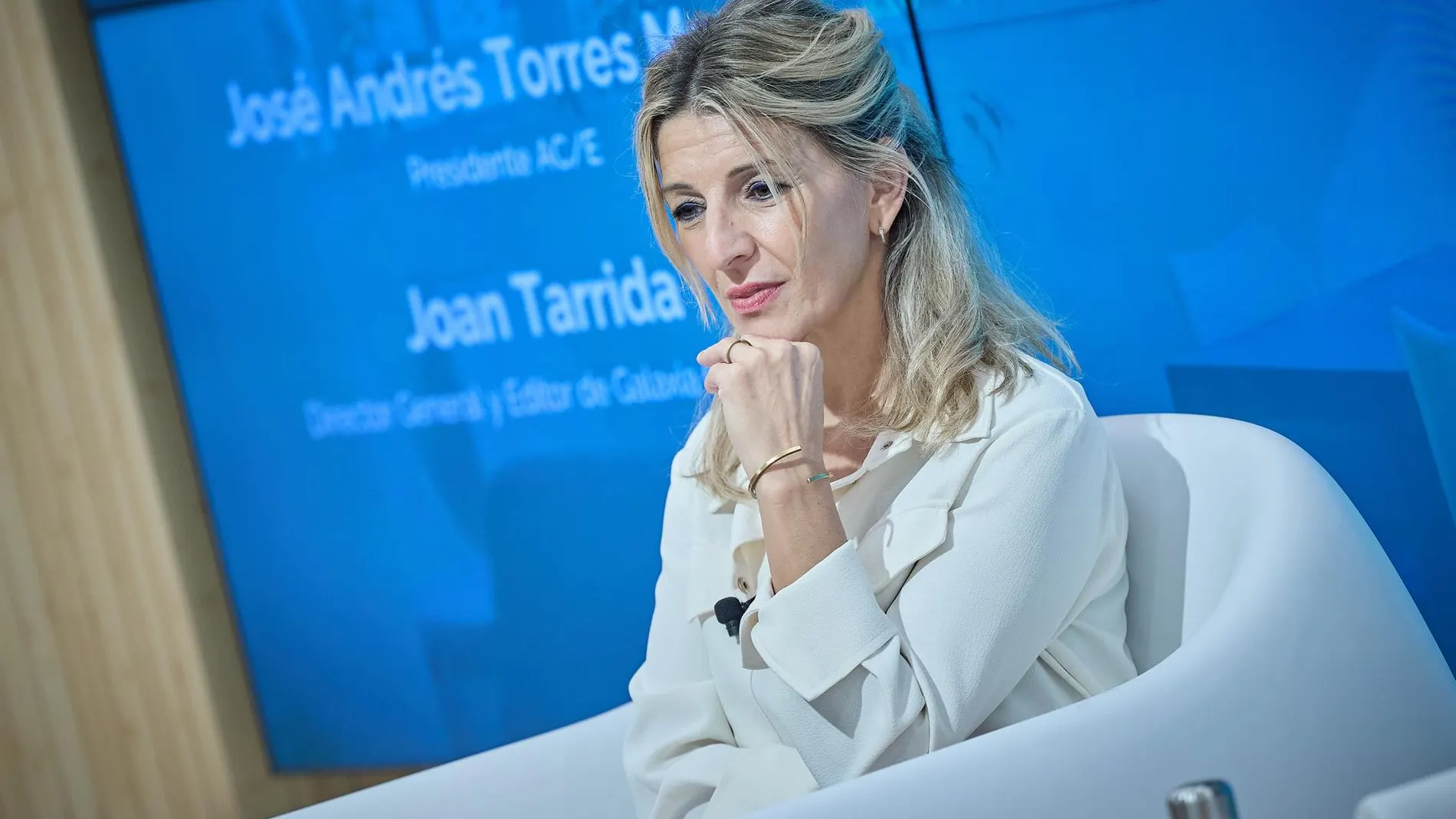 Yolanda Díaz recuerda que "migración, igualdad o libertad sexual no son cuestiones accesorias": "Son universales"