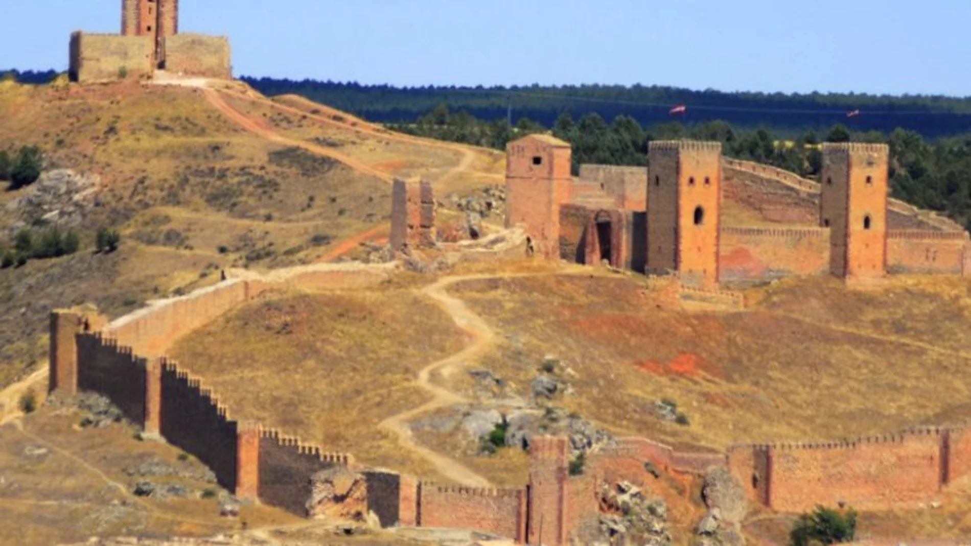 Castillo de Molina de Aragón (Guadalajara).