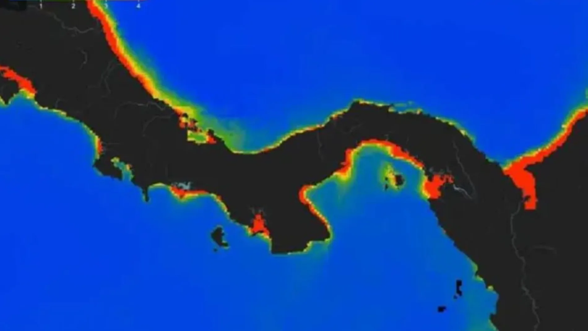Las aguas frías no emergen en el Golfo de Panamá por primera vez en 40 años