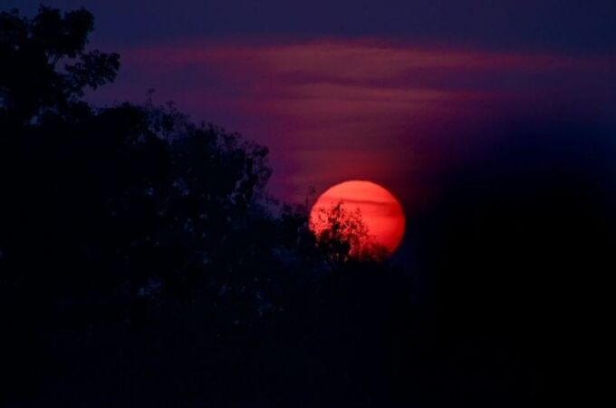 Imagen de la luna.