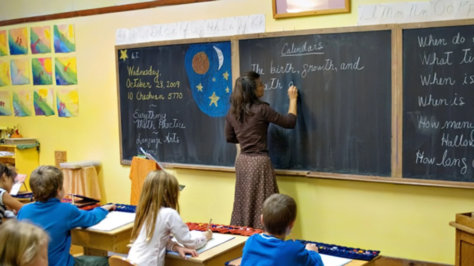 Una profesora de Castilla y León