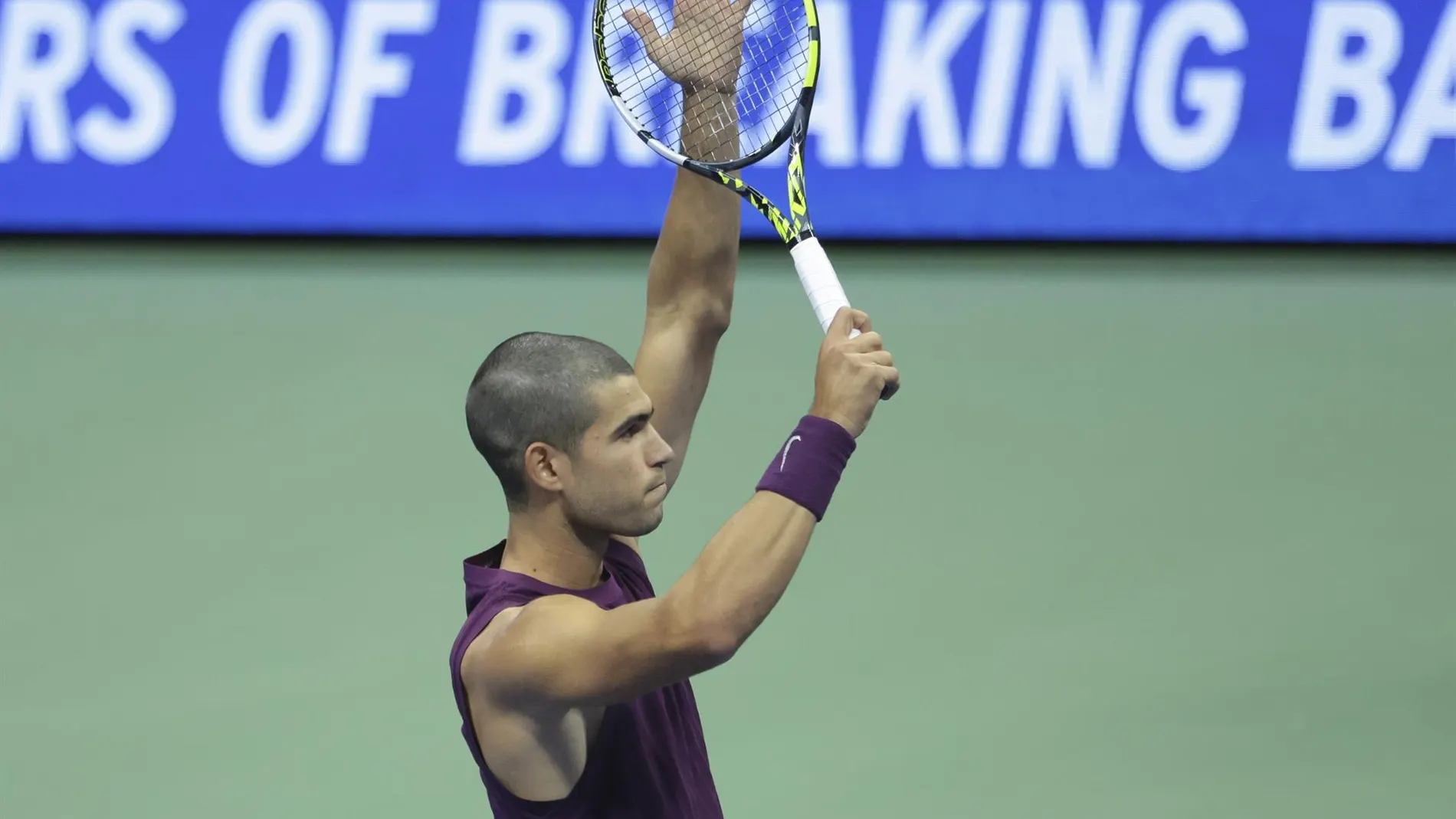 Tenis/US Open.- AMP. Alcaraz se deshace de Lehecka y se jugará con Djokovic el pase a la final del US Open