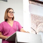 La portavoz del Gobierno de C-LM, Esther Padilla.