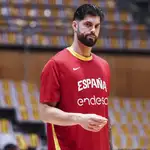 Santi Yusta, alero de la selección