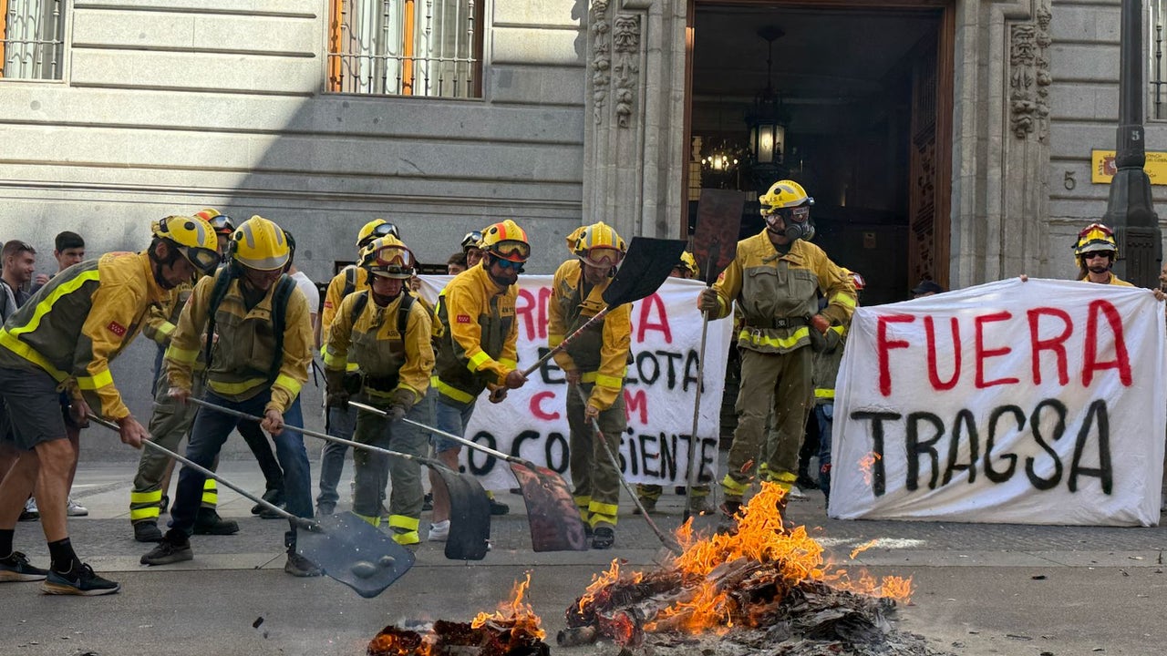 Los bomberos forestales de la Comunidad reclaman ante Hacienda un «convenio digno»