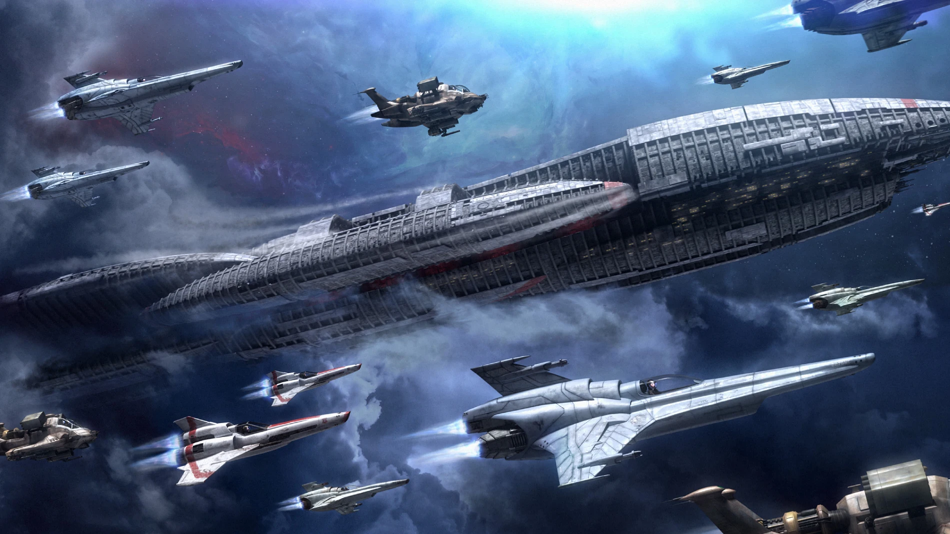 'Battlestar Galactica' es una de las series más aclamadas de la ciencia ficción