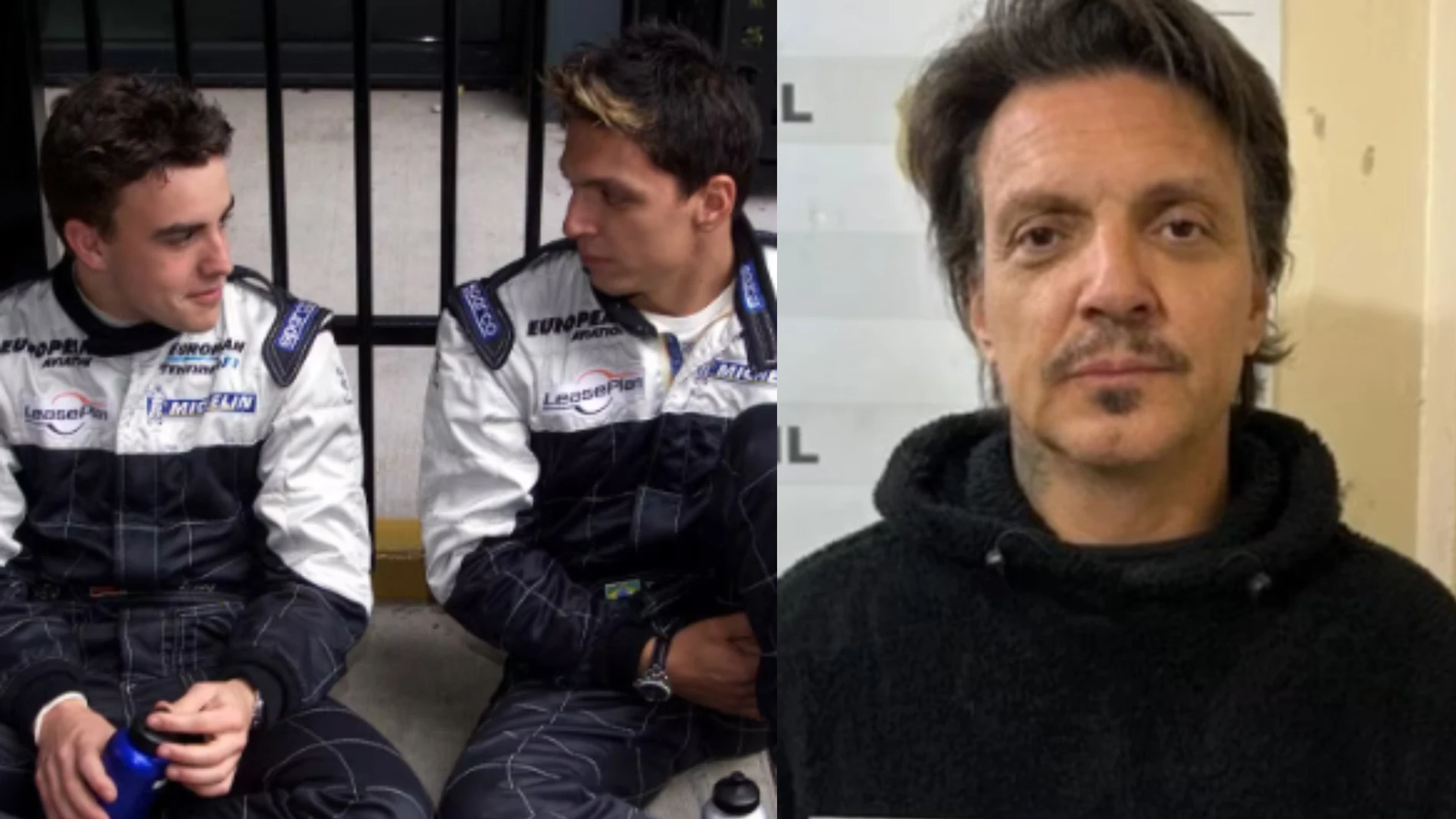 Fernando Alonso y Tarso Marques