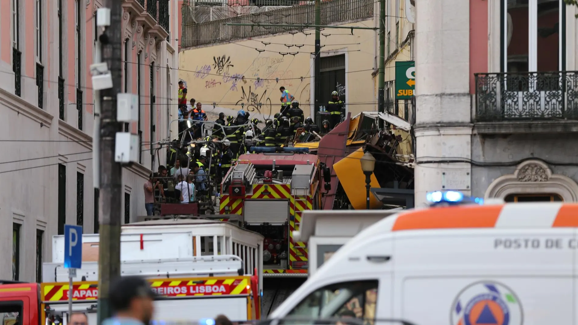 Portugal.- Dos españoles heridos en el accidente del funicular en Lisboa