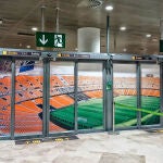 El Valencia C.F. ya vende el Nuevo Mestalla tras garantizar su construcción a los turistas que llegan al aeropuerto