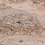 Imagen de una de las tumbas localizadas en la excavación