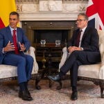 Pedro Sánchez, en el 10 de Downing Street
